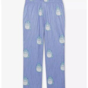 Studio Ghibli My Neighbor Totoro Raining Totoro Sleep Pants  [MEDIUM] *NWT*